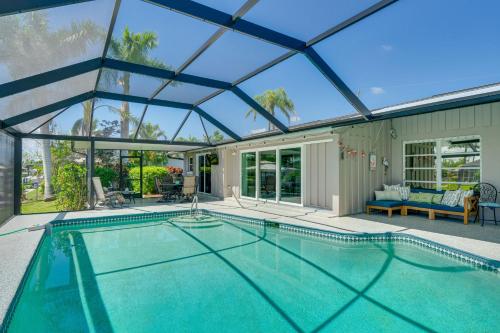 Canalfront Home with Dock and Pool 5 Mi to Ft Myers!