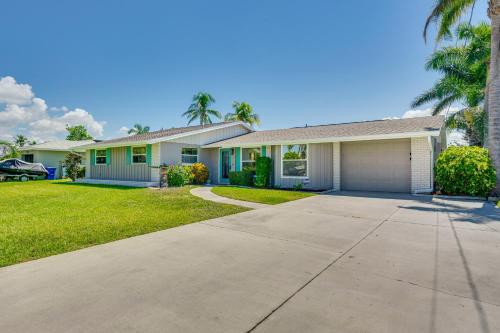 Canalfront Home with Dock and Pool 5 Mi to Ft Myers!