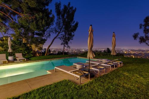 Modern vue in Los Angeles, USA