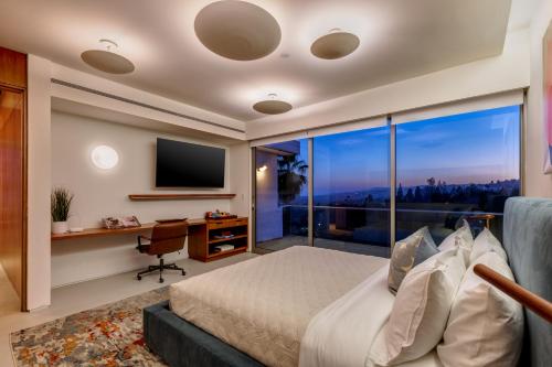 Modern vue in Los Angeles, USA