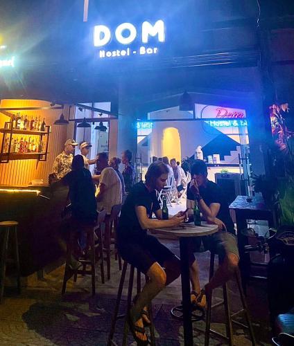 Bar/lounge, Dom Hostel and Bar in Son Phong