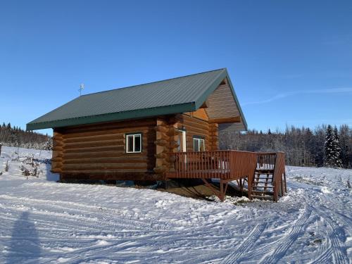 Secluded Log Cabin, 30 min from Chena Hot Springs