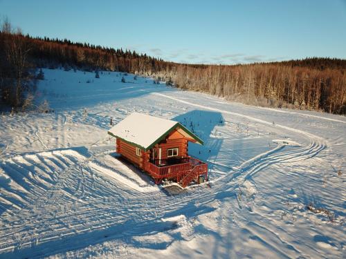 The Chena Valley Cabin, perfect for aurora viewing