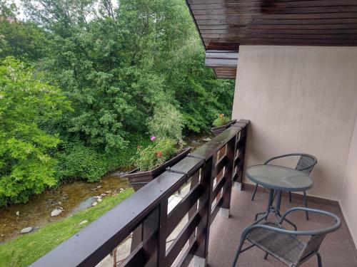 Erkély/terasz, Casa Radu Novaci in Ranca - Novaci