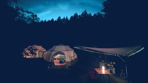 Glamping Camp mit Komfortzelten in Losheim am See