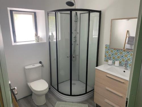 Shower, Gite Evasion de la Maison Blanche 4p in Saint-Yzans-de-Medoc