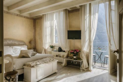 Chambre double, vue sur le lac