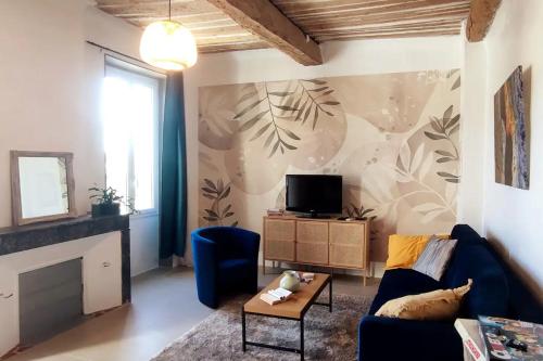 设施服务, Appartement provençal avec terrasse dans le Var (Appartement provencal avec terrasse dans le Var) in 莱萨克