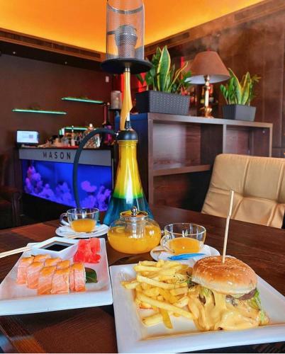 Delt lounge/TV-område, Хостел Мажор in Kharkiv