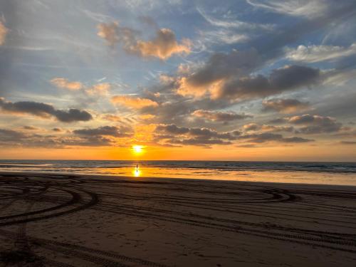 沙滩, Blue Beach, Sidi Rahal, Appartement pour familles in 希迪拉哈尔