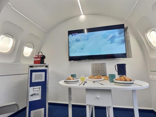 リュネヴィル Insolite - Jet Prive - Experience Cinema et coc00ning - Moontown 4つ星 シングルルーム 客室