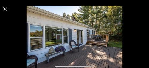 Tantallon Guest Room with Private Beach