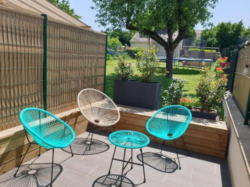 Cocon à la campagne - Disney 20 min - Paris 40 min - 2 terrasses - Location saisonnière - Dammartin-sur-Tigeaux