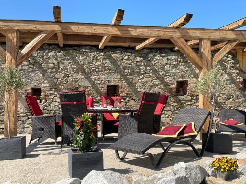Chalet-Ferienwohnung Sonnenidyll, 51 qm, Wellness/Fitness/Sauna – Bergrödelhof