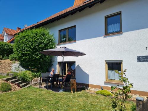 A szálláshely kívülről, Ferienwohnung Chrissi in Bischofsheim a.d. Rhon