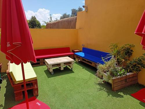Erkély/terasz, Palma Port Hostel - Albergue Juvenil near Bellver-kastély