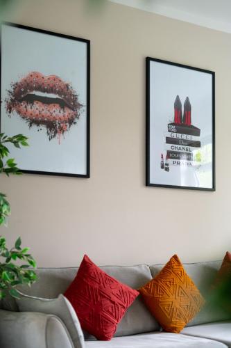 4 Bedrooms Homely House - Sleeps 6 Comfortably with 6 Double Beds,Glasgow, Free Street Parking, Business Travellers, Contractors, & Holiday-Goers, Near All Major Transport Links in Glasgow & City Centre, Glasgow (fotografie 4)