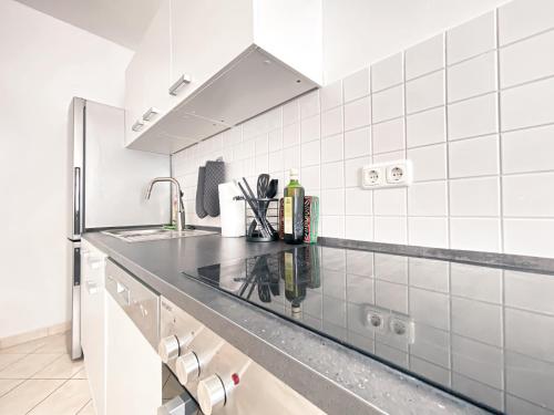 köök, Gemütliche Ferienwohnung fußläufig am Markkleeberger See (Gemutliche Ferienwohnung fußlaufig am Markkleeberger See) in Markkleeberg