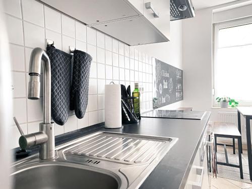 köök, Gemütliche Ferienwohnung fußläufig am Markkleeberger See (Gemutliche Ferienwohnung fußlaufig am Markkleeberger See) in Markkleeberg