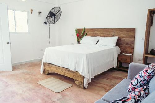 1 double bed