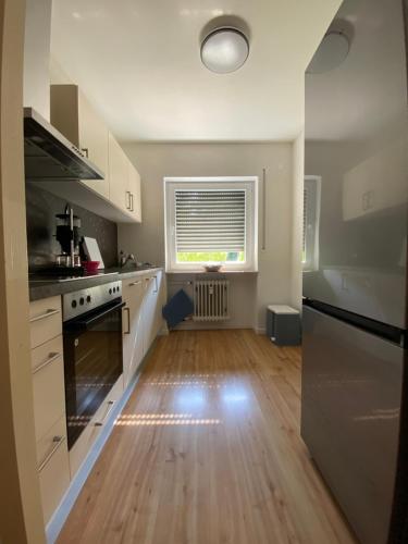 廚房, Ferienwohnung Stiefelmühle (Ferienwohnung Stiefelmuhle) in 聖英貝特