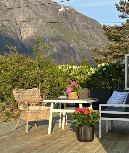 Terraza/balcón, Cozy house in Eidfjord in Eidfjord
