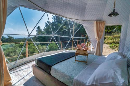 luxury dome tents ikaria ap'esso