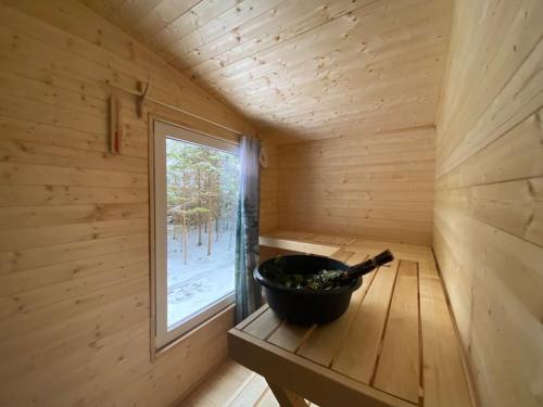 Sauna, Miško sielos namelis su pirtele (Misko sielos namelis su pirtele) in Bubiai