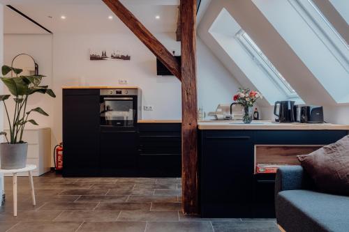 Luxuriöse und stilvolle Ferienwohnung in bester Lage Bremens, Brême