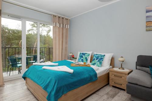 Studio with Balcony room in Na Wydmach Apartment Międzywodzie by Noclegi Renters