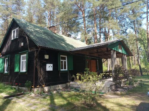Fantastyczny domek w lesie