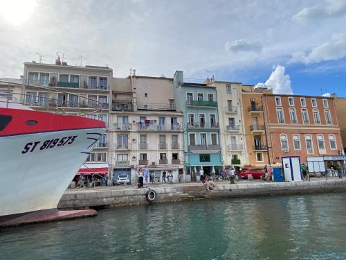 Le Petit Bijou Sète, quatre appartements au centre ville, trois avec vue canal