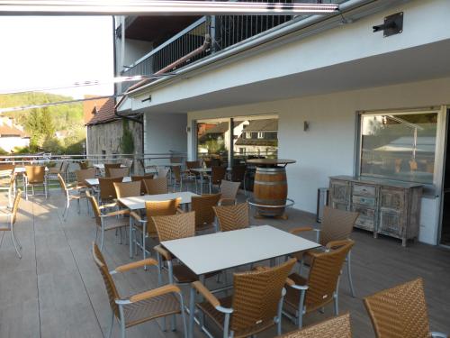 Balkons/terase, Zum Kaiserwirt in Laudenbach (Rhein-Neckar)