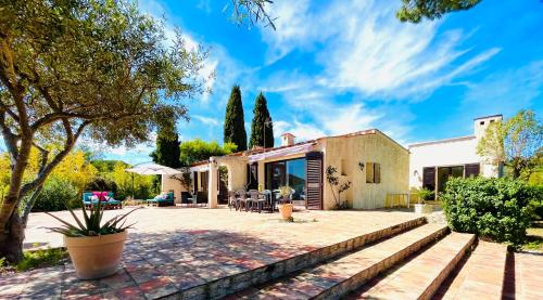 Villa-Golfe de Saint-Tropez/Accès plage privée