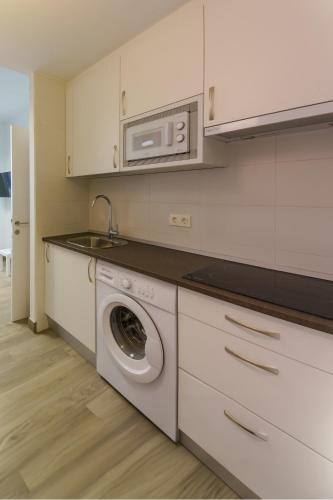 ห้องครัว, APARTAMENTOS MAPAMUNDI in บาดาโฮซ