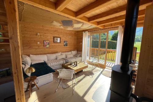 Semi Detached Chalet For 8 With Balcony & Garden Chamonix