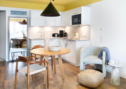 Seehuus Duhnen Apartments in Cuxhaven direkt am Wattenmeer mit Parkplätzen Room Type - Studio Apartment