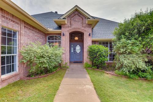 Lakefront Granbury Home with Dock, Games and Fire Pit!