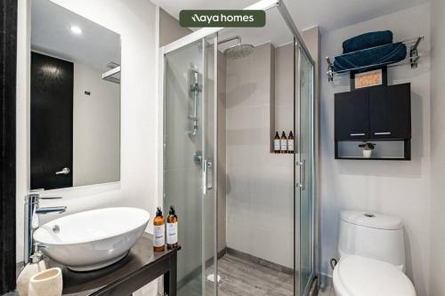 2BR apartment with Jacuzzi | Pool | City Skyline, Città del Messico (foto 8)