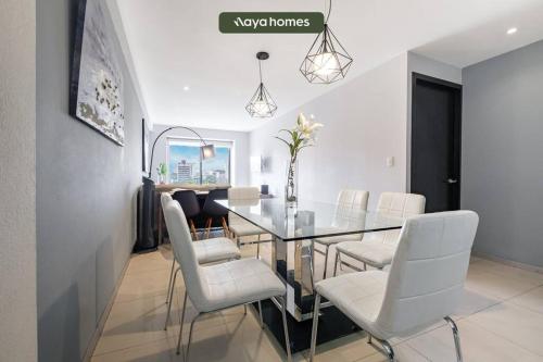 2BR apartment with Jacuzzi | Pool | City Skyline, Città del Messico (foto 9)