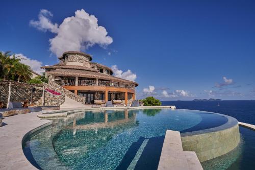 Exterior view, The Aerial, BVI All-Inclusive Private Island in Road Town