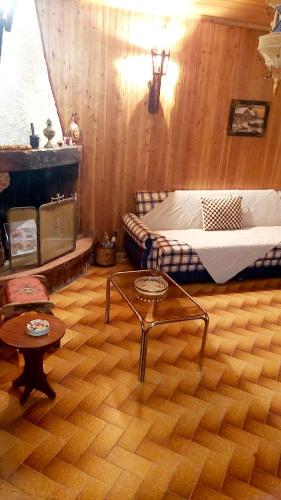 The log house in the village - Πολυθέα