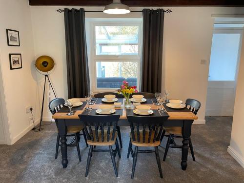 A szálláshely kívülről, 7 Castle Terrace in Dolwyddelan