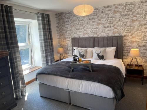 A szálláshely kívülről, 7 Castle Terrace in Dolwyddelan