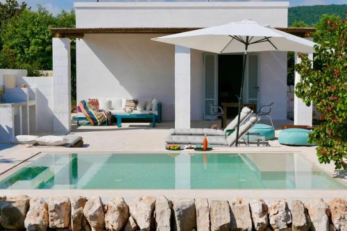 Masseria Pezze Galere-La Casa del Fico con piscina idromassaggio privata