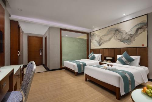 ไกเซอร์โดม โฮเทล กวางโจวแอร์พอร์ต (Kaiserdom Hotel Guangzhou Airport Branch) in กวางโจว