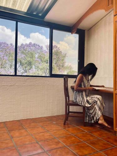 Luminosa casa en barrio famoso in Oaxaca