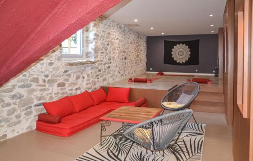 Koplietošanas atpūtas telpa ar TV, Chambre La Caunette in La Caunette