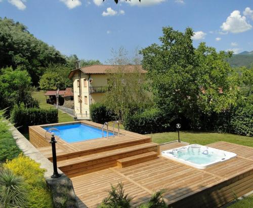 A szálláshely kívülről, Agriturismo La Locanda del Cardinale in Camporgiano