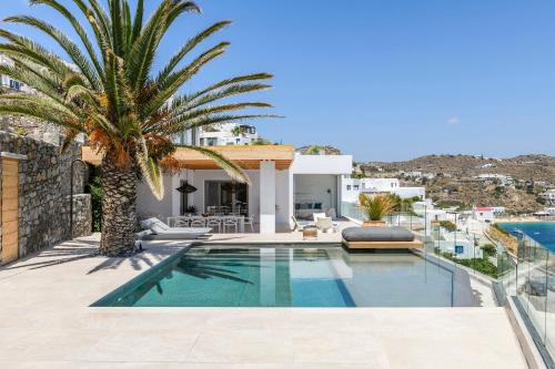Villa Lilium II - Sanctuary overlooking Psarou Bay gîte à louer Psarou